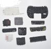iso9001-2000 silicone rubber keyboard button push single button