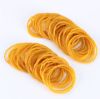 100% eco friendly silicone yellow elastic rubber band for ind.