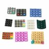 high quality button switch pad membrane silione rubber keypad