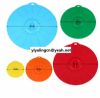 5pcs of set silicone pan cover pot cover silicone lid covers